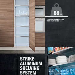 STRIKE aluminum shelving system - Products