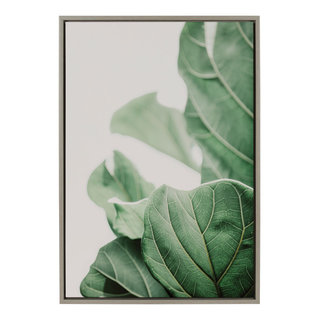 Sylvie Plant Study 7 Framed Canvas by Alicia Abla - Transitional ...