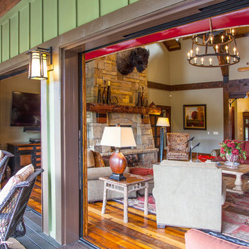 National Park Styled Lakefront Lodge