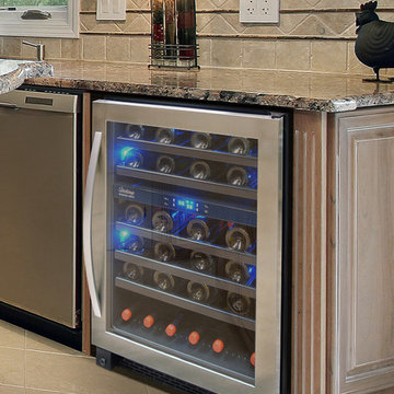 Designer Series 46-Bottle Seamless Wine Cooler