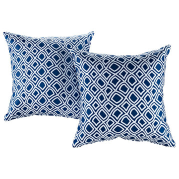 Modway Outdoor Throw Pillows, Set of 2, Balance