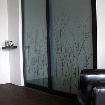 Birch Branch Thatch - Sliding Closet Doors / Room Dividers