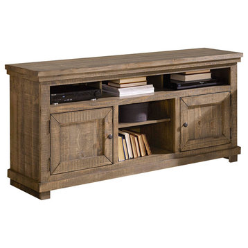 Willow Entertainment 64" Console, Weathered Gray