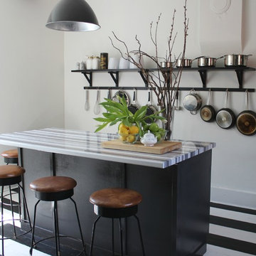 Black and White Kitchen Update