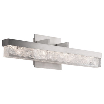 Modern Forms WS-62021 Minx 21"W LED Bath Bar - Brushed Nickel