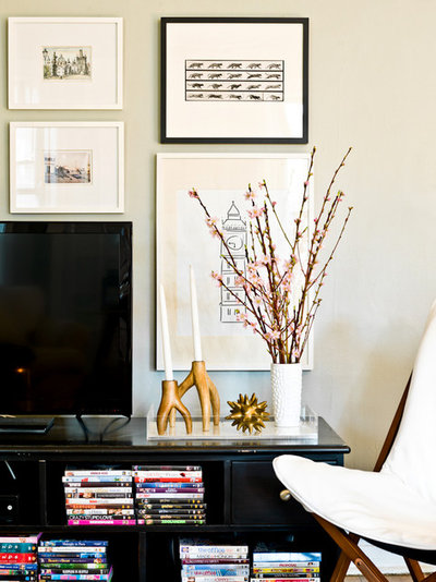 Contemporary  My Houzz: Feminine Chic Charms in a Chicago Rental