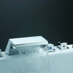 Juno Waterfall Bathtub Faucet Y-8007 - Bathtub Faucets