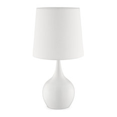 ORE International 23.5" "Niyor" Modern Mid-Century Touch On Table Lamp K-820WH
