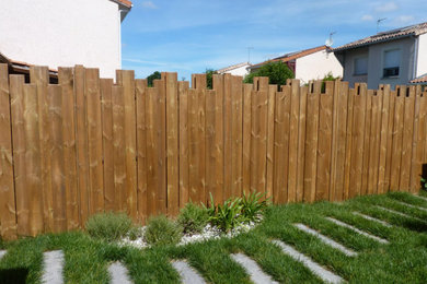 Idée de décoration pour un jardin.