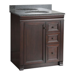 Foremost 30'' Shawna Collection Bathroom Vanity W/Right Side Drawers SHEA3021DR - Bath Products