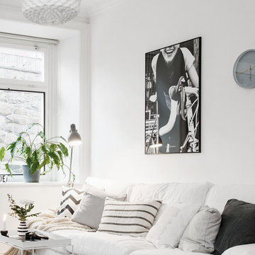 Prints on the wall