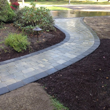 Front Sidewalk Installation & Front Porch Layover