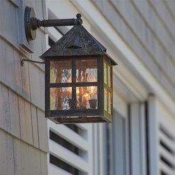 North Shore Chicago Shingle Style Home - Outdoor Wall Lights And Sconces