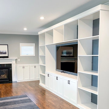 Entertainment Center and Fireplace Built-Ins
