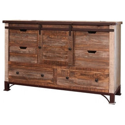 Rustic Dressers by Burleson Home Furnishings