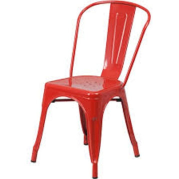 Vintage Modern Metal Tolic Chair
