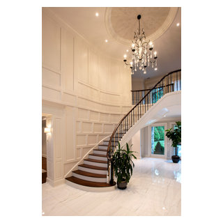 PLANDOME RESIDENCE INTERIORS - Traditional - Staircase - New York - by ...