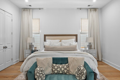 Example of a bedroom design in Atlanta