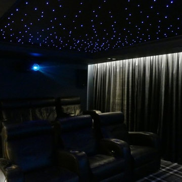 Dedicated Cinemascope Cinema Room house extension