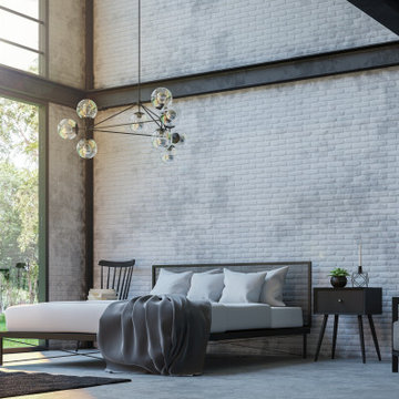 Chambre à coucher - Brique