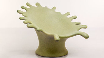 Funky fiberglass outdoor furniture