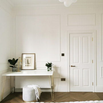 Classic white bedroom