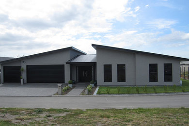 This is an example of a contemporary exterior in Napier-Hastings.