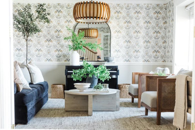Home design - transitional home design idea in Phoenix