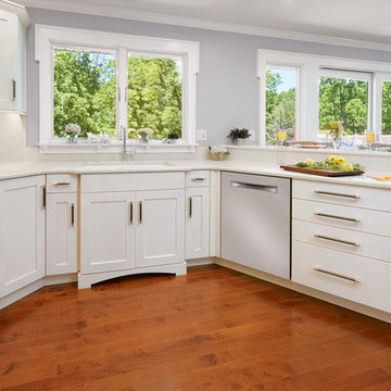 White & Bright Kitchen Remodel Dillsburg, PA