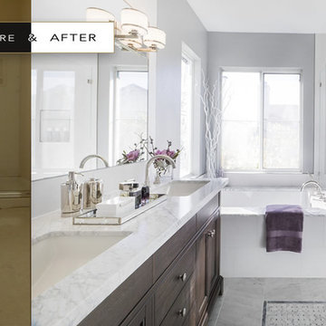 Bathroom Before & After • Atelier Noël