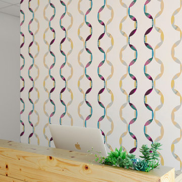 Mid-Century Custom Wallpaper - Multiple Substrates - Residential & Commercial