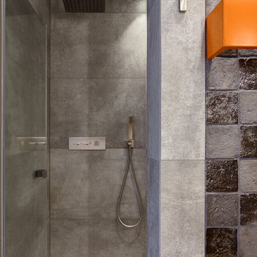 Duschbad im Industrial Style