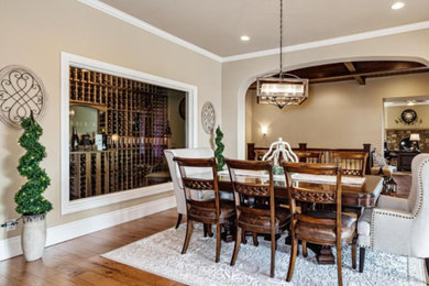 Dining room - traditional dining room idea in Denver
