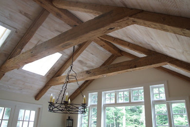 Reclaimed Barn Wood Ceiling Beams Barn Wood Siding White Washed Gray Wood Siding