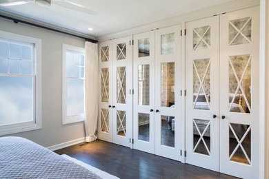 Transitional bedroom photo in Chicago