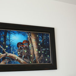 Client Bedroom  Heather McKey, "When Sparks Fly" - Paintings