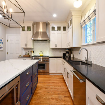 Transitional Kitchen Remodel Williamsburg, VA | Reico