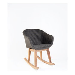 Wintons Teak Matz Rocking Chair - Patio Furniture And Outdoor Furniture