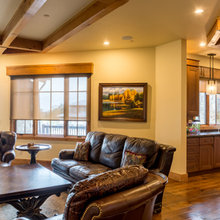 window treatment open floor plan