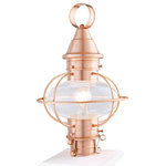 Norwell Lighting - Norwell Lighting 1611-CO-CL Vidalia Onion - One Light Medium Outdoor Post Mount - The Vidalia, Norwell�s finest hand-crafted onion,New Vidalia Onion On Choose Your Option *UL: Suitable for wet locations Energy Star Qualified: n/a ADA Certified: n/a  *Number of Lights: Lamp: 1-*Wattage:100w Edison bulb(s) *Bulb Included:No *Bulb Type:Edison *Finish Type:Black