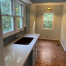 Penny Floor Kitchen installation