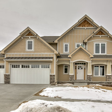 Custom Mason 2-story home