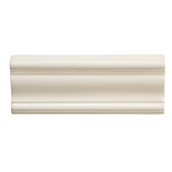 Gramercy Park Rail Molding in Bone China - Tile