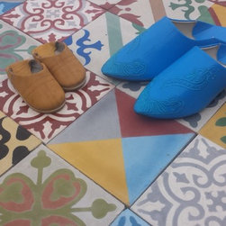 Moroccan encaustic tiles - Deck Tiles And Planks