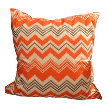 Grey/Orange Decor