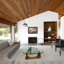 living room - library