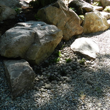 Boulder and Natural Elements Patio