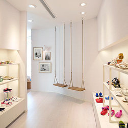 Tienda de calzado. El Albir - Storage and Organisation