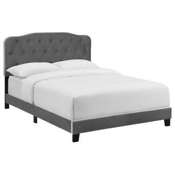 Amelia Queen Performance Velvet Bed by Modway