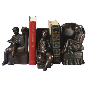 Bookworms Bookends
